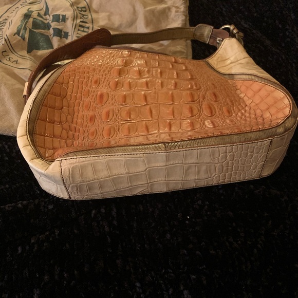 Brahmin shoulder leather hobo bag - Picture 7 of 8